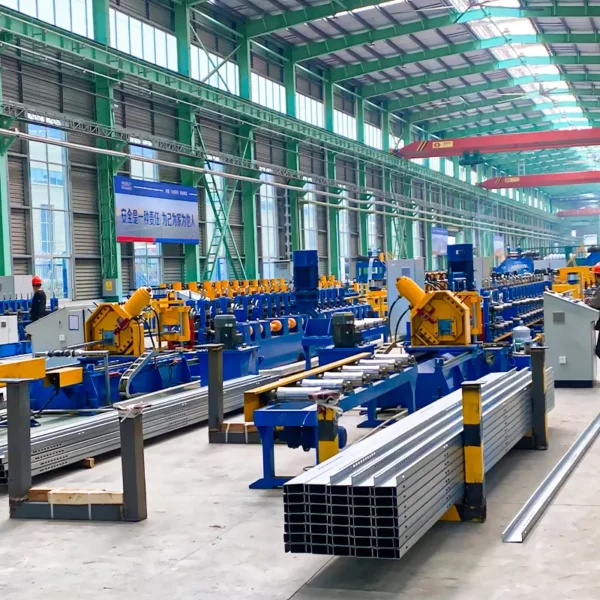 PV Mounting Bracket C Shape Profile Roll Forming Machine - Imagen 4