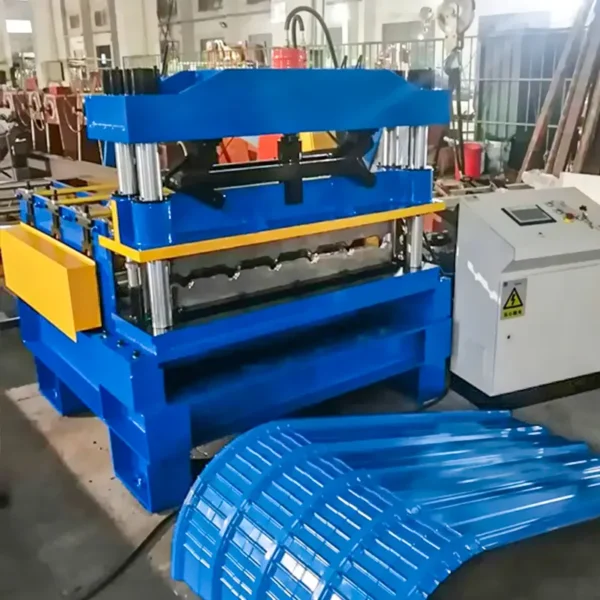 Máquina curvadora hidráulica de láminas para tejados